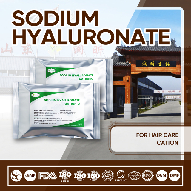 Runxin Biotech Cationic Sodium Hyaluronate | Asam hialuronat bermuatan positif